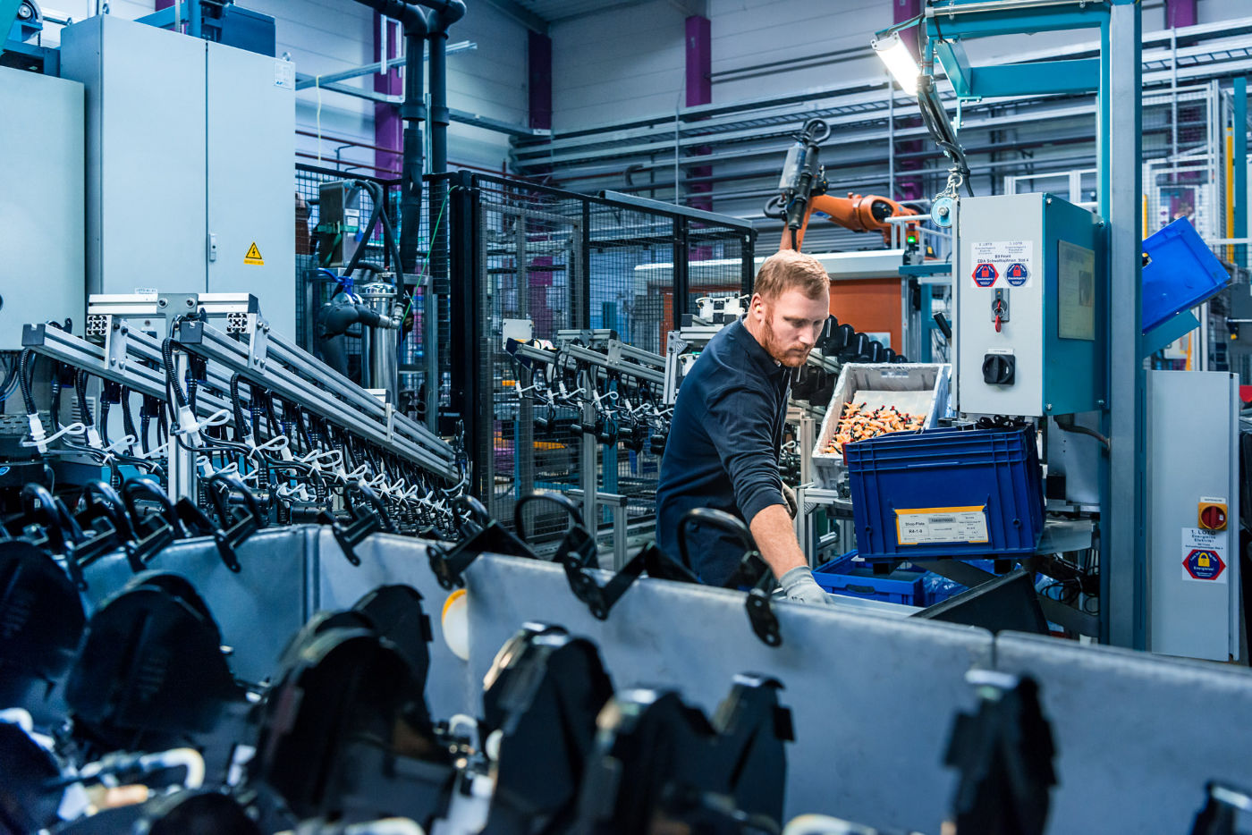 Industrieanlage weit