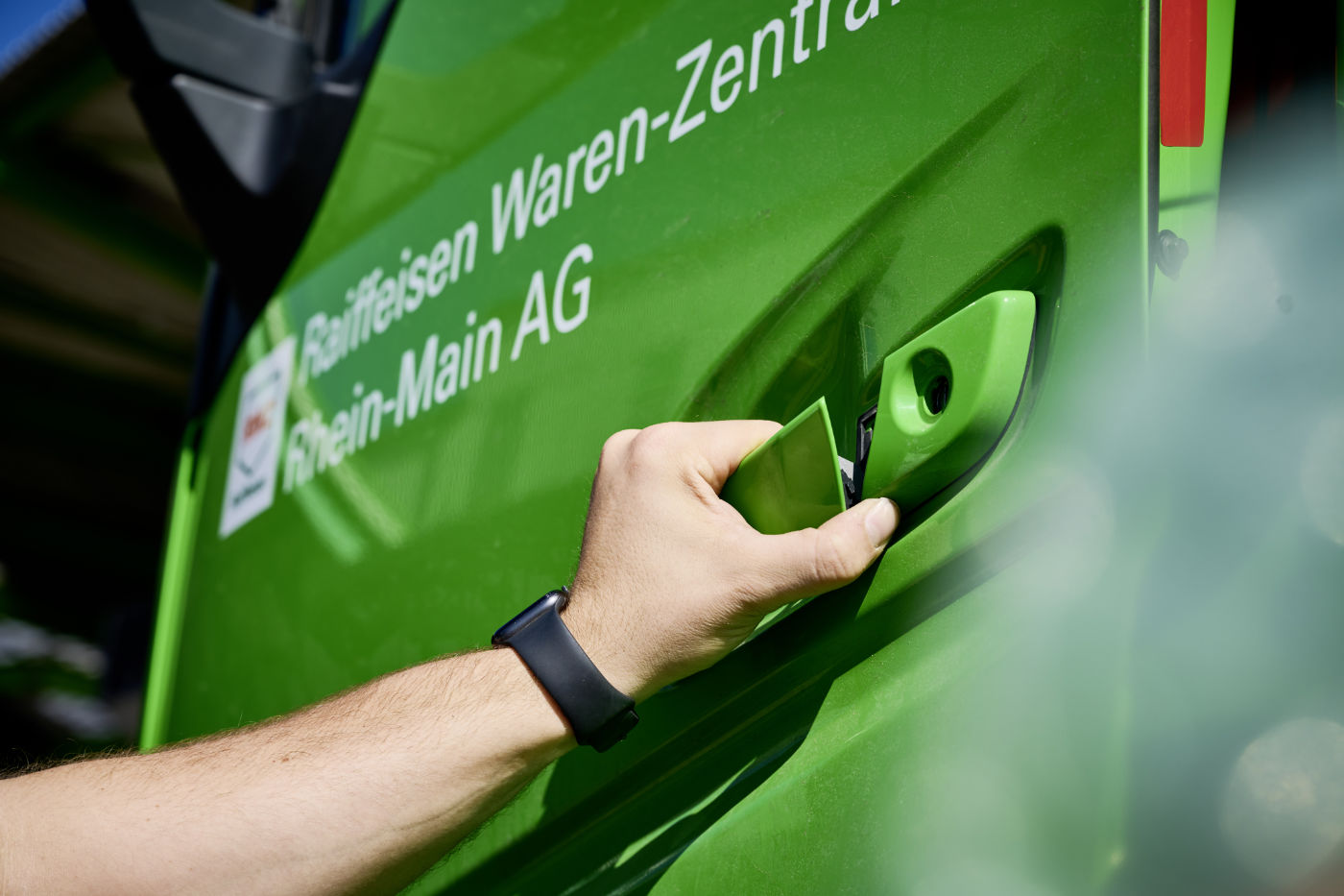 Fahrer-Kabine Detail